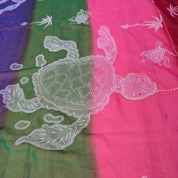 Pareo / Beach Wrap Skirt / Sarong / Beach Cover - Picture 4 of 7